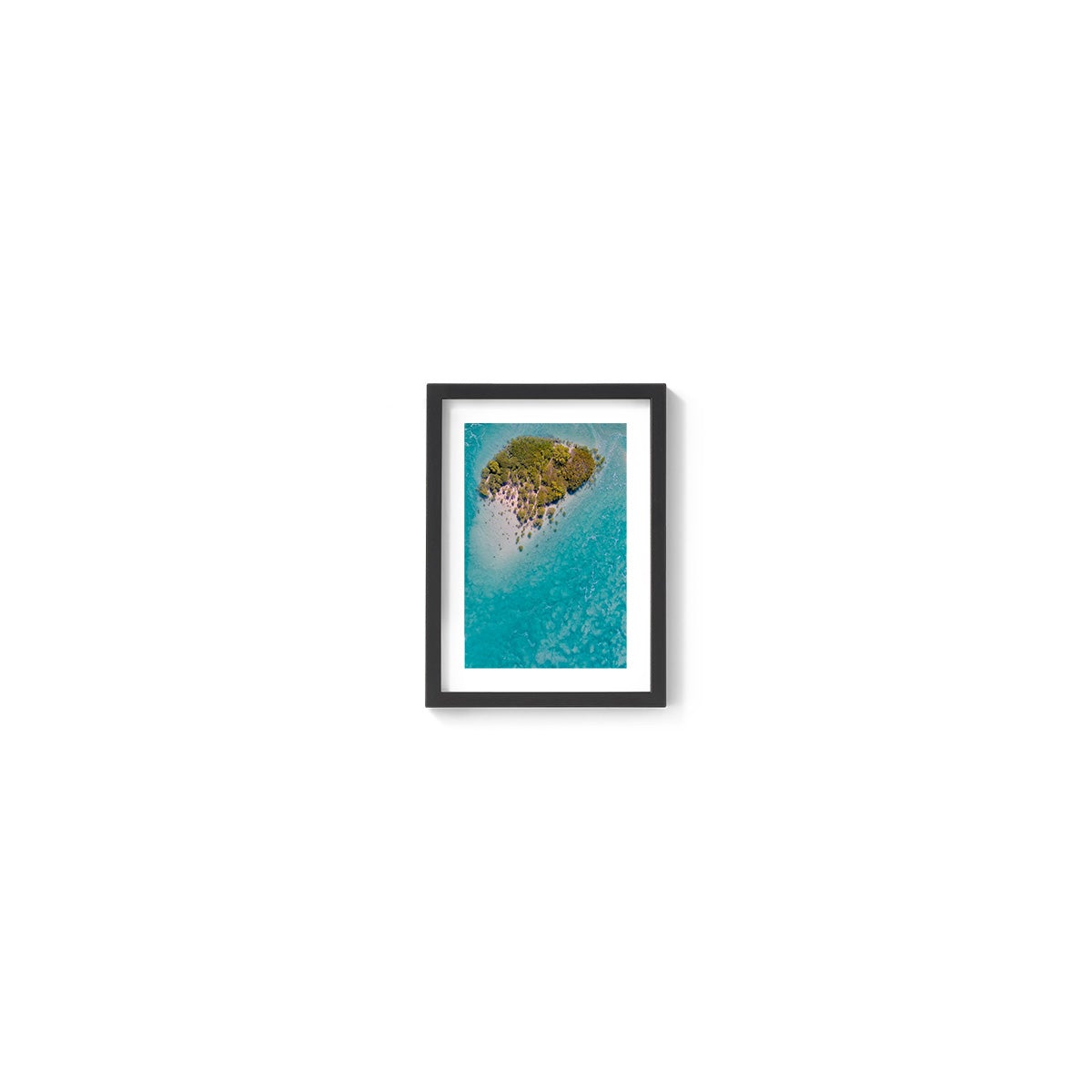 Willie Creek Tidal Abstract #3 - Framed Print