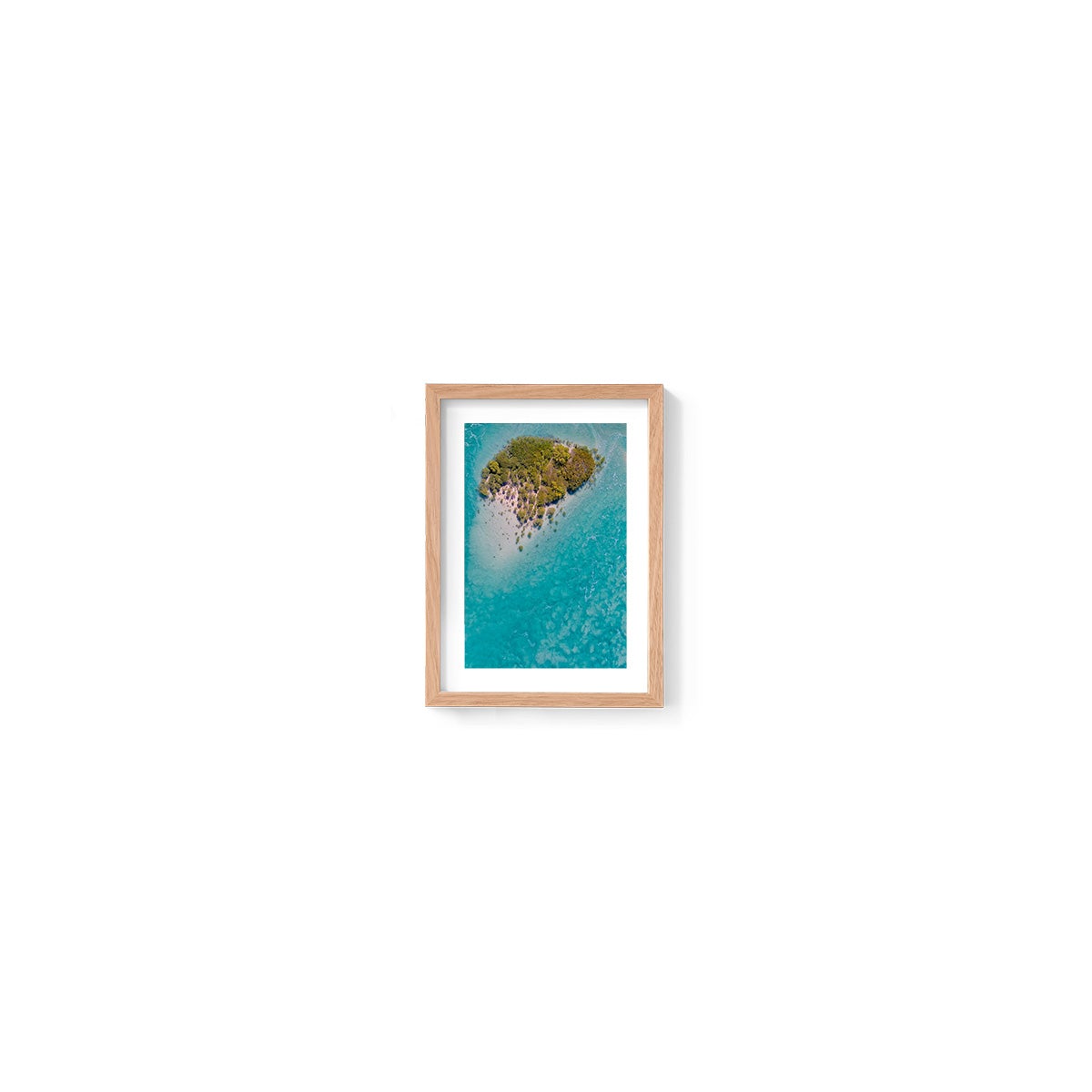 Willie Creek Tidal Abstract #3 - Framed Print