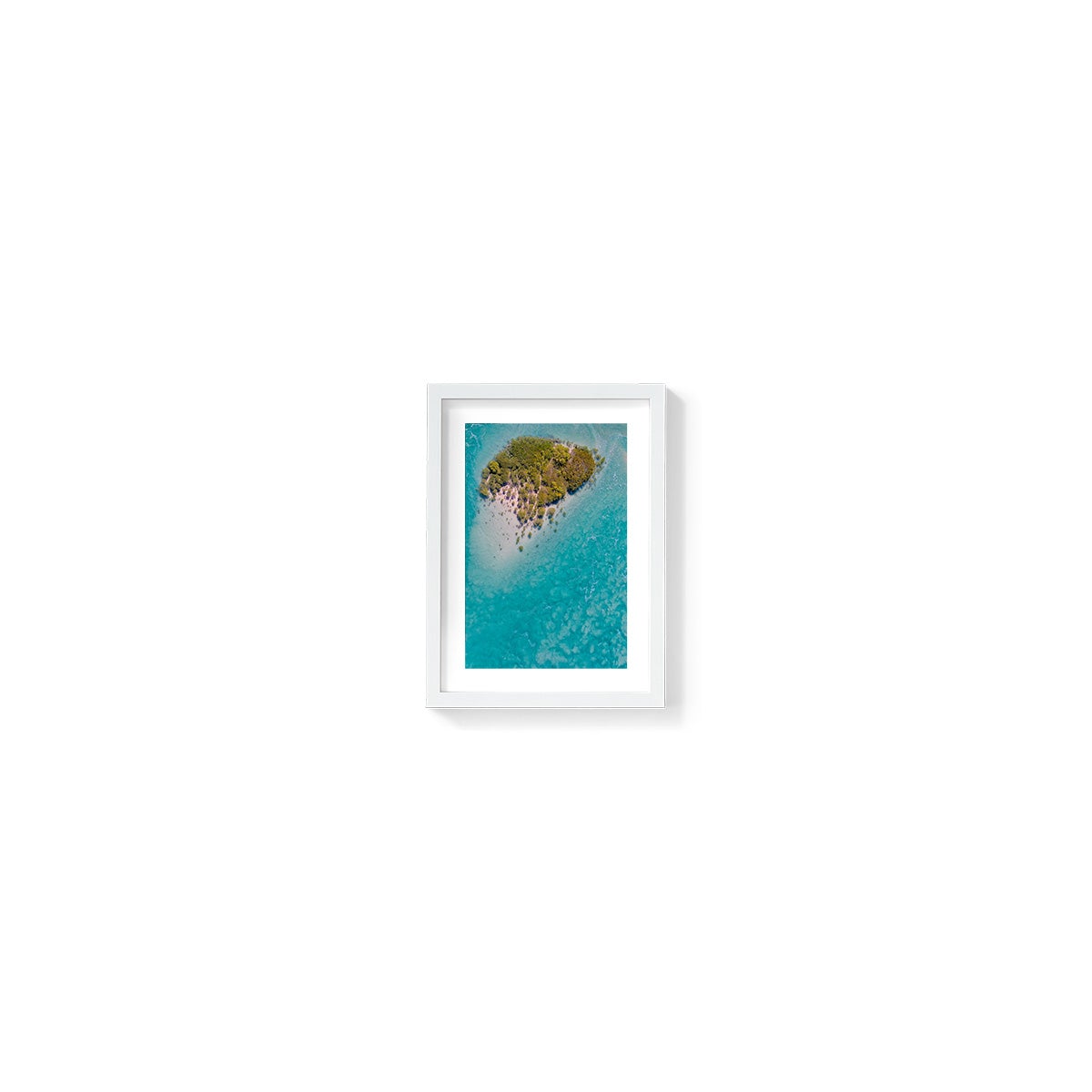 Willie Creek Tidal Abstract #3 - Framed Print