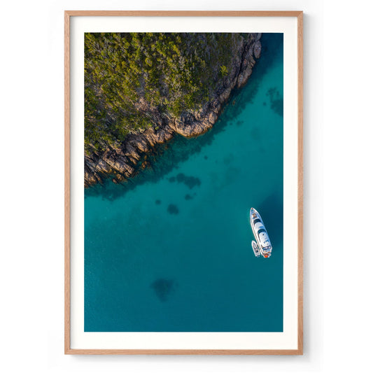 Chance Bay Motor Yacht - Framed Print