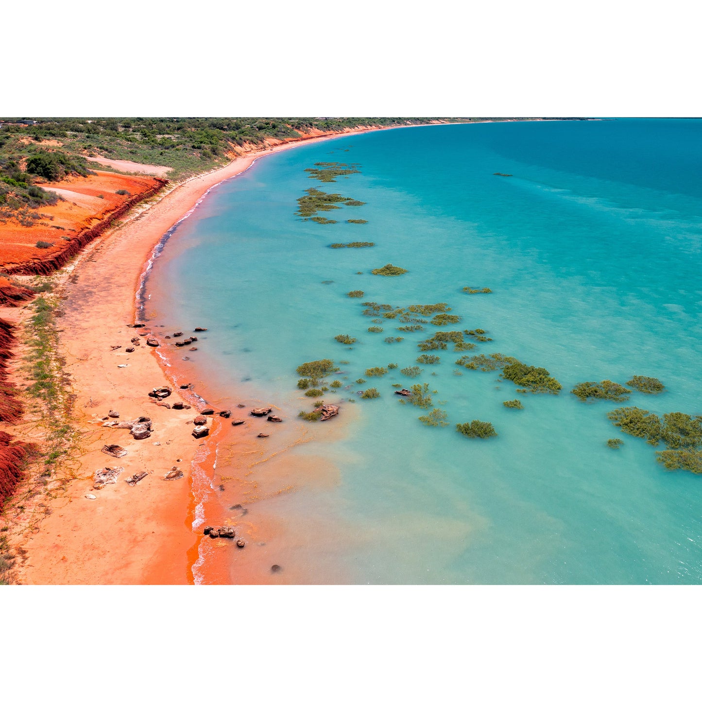 Middle Tide Roebuck Bay Broome - Acrylic Print