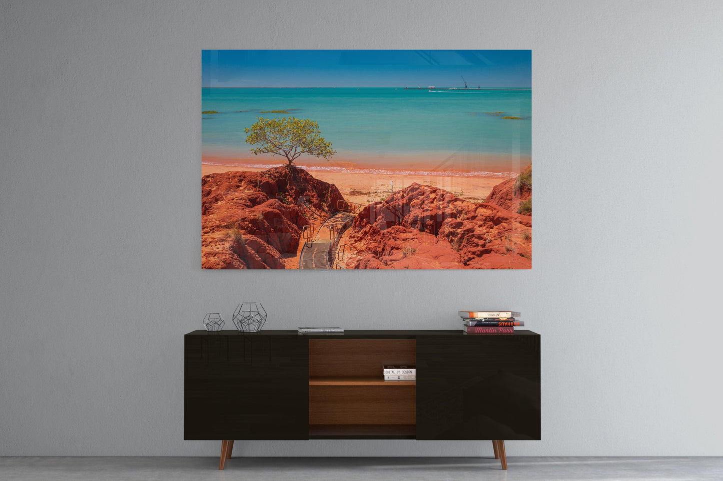 Staircase to Roebuck Bay Broome - Acrylic Print