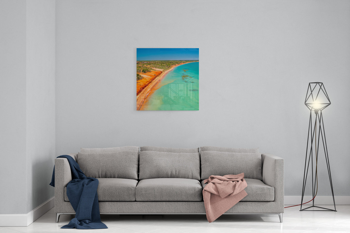 Roebuck Bay Broome - Square Acrylic Print