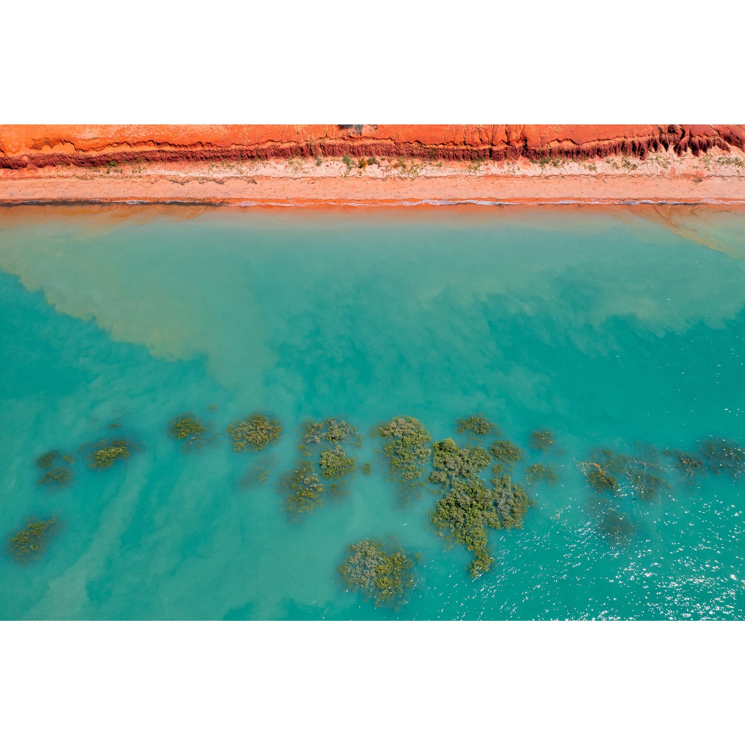 Roebuck Bay Aerial - Acrylic Print