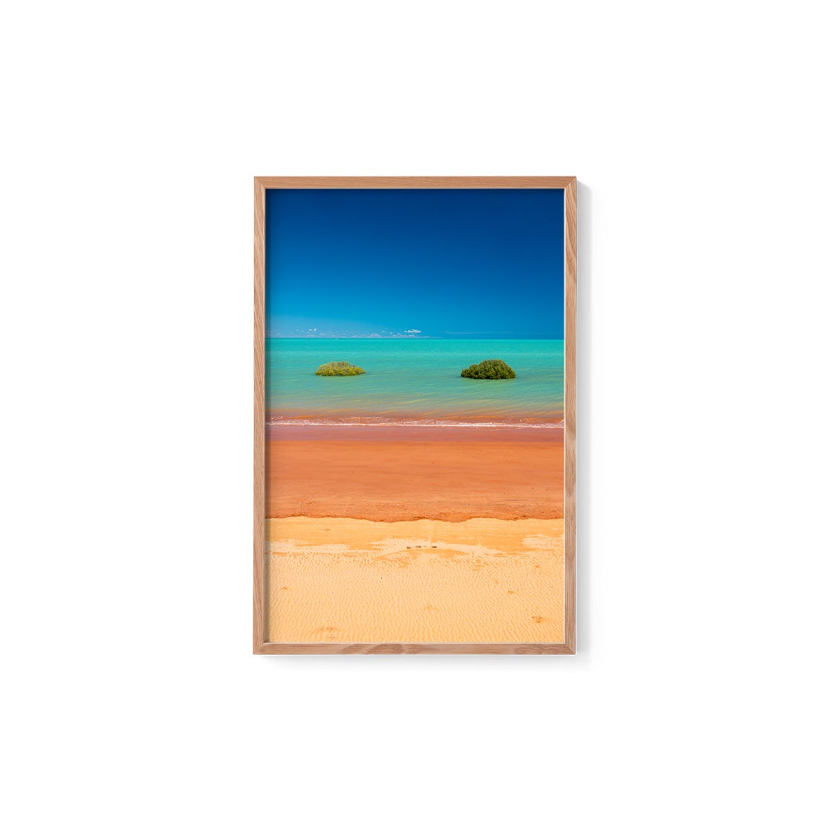 Roebuck Bay Colours - Framed Print