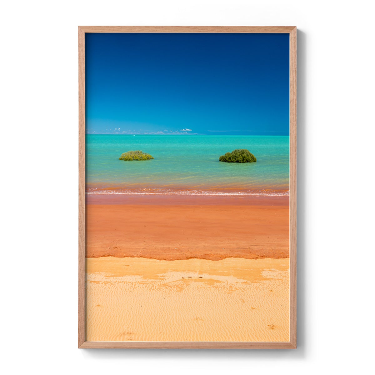 Roebuck Bay Colours - Framed Print