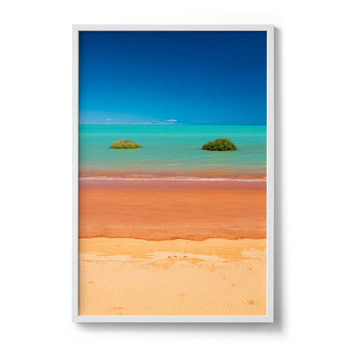 Roebuck Bay Colours - Framed Print