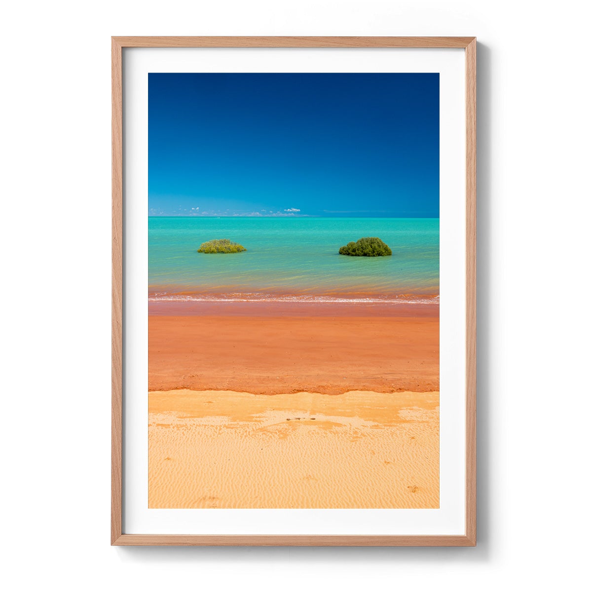 Roebuck Bay Colours - Framed Print