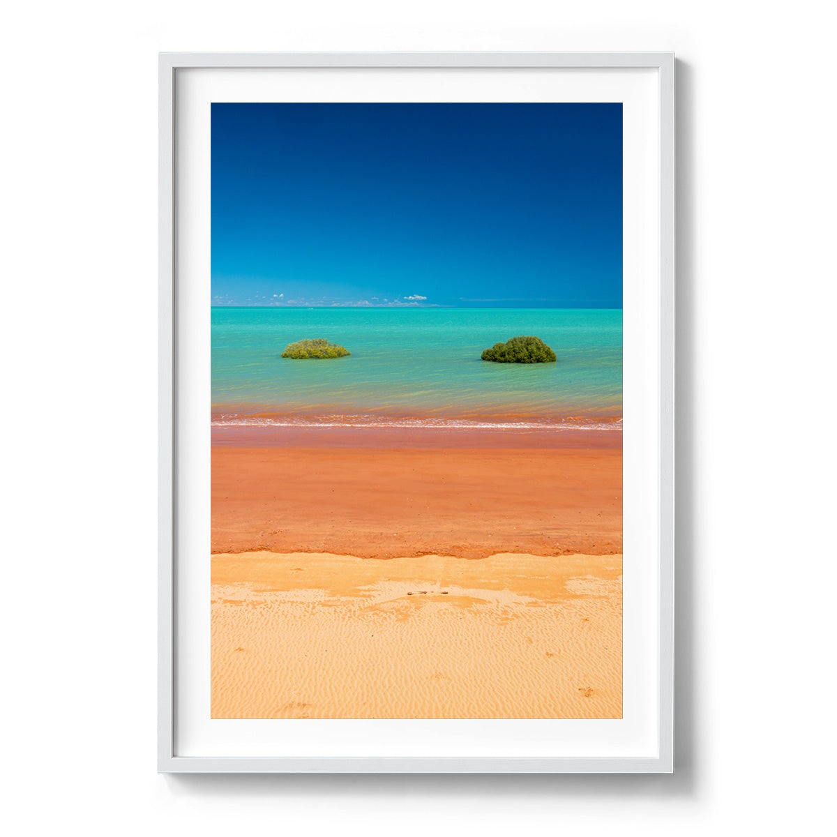 Roebuck Bay Colours - Framed Print