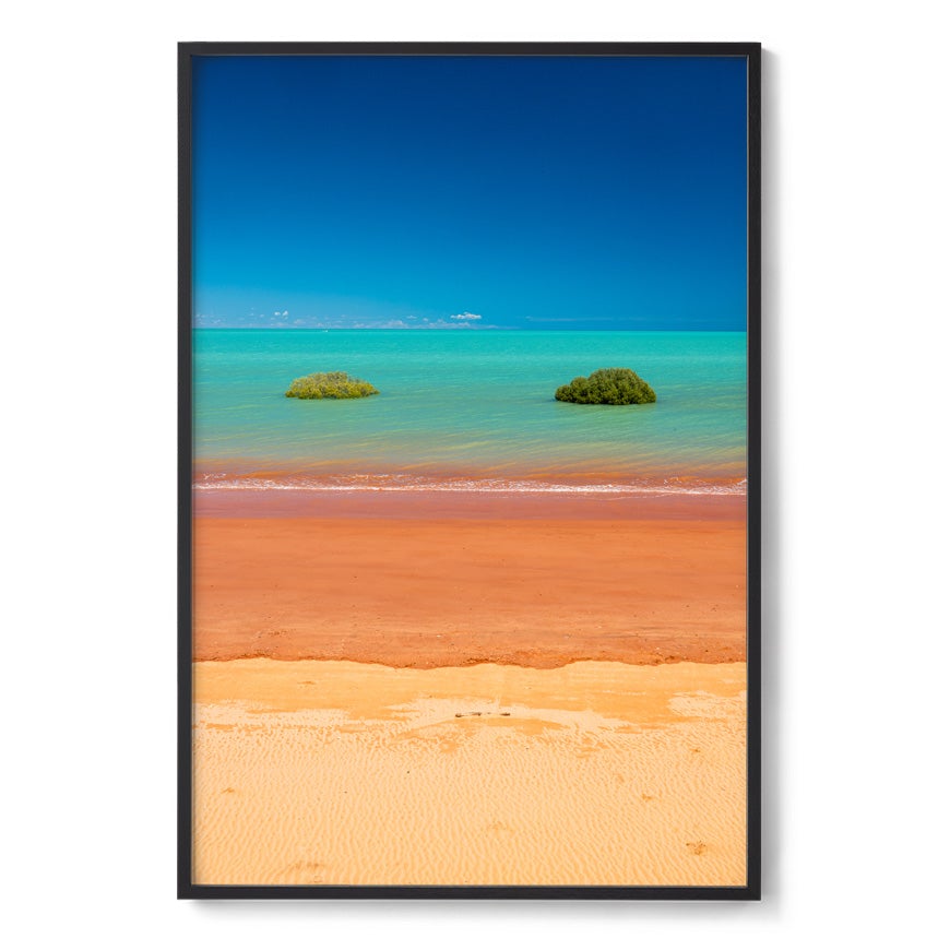 Roebuck Bay Colours - Framed Print