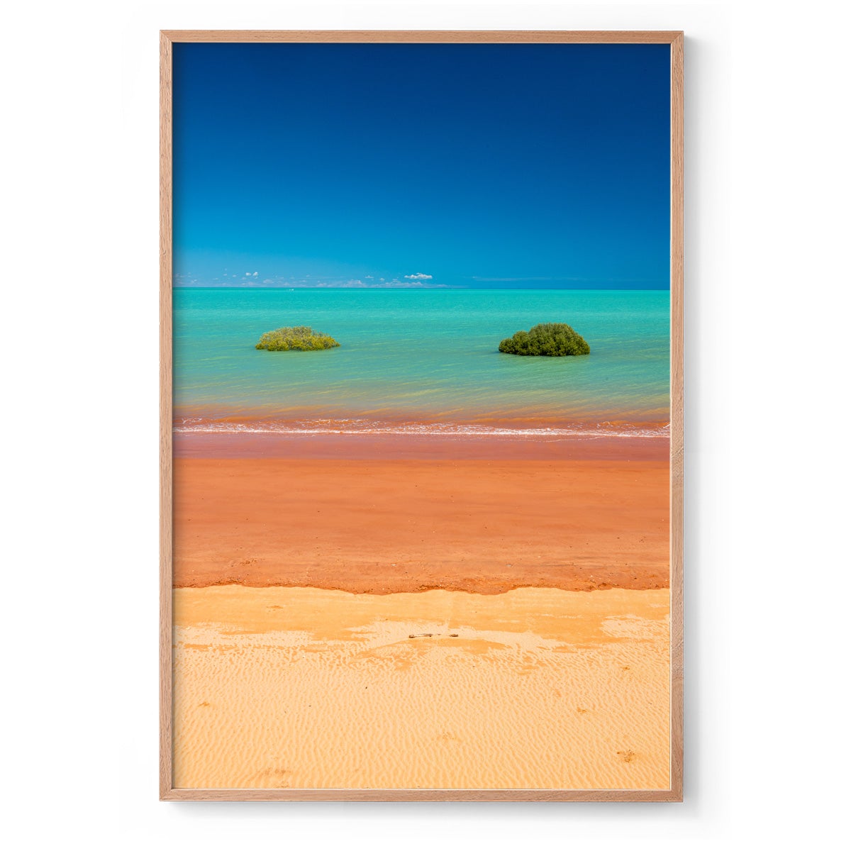 Roebuck Bay Colours - Framed Print