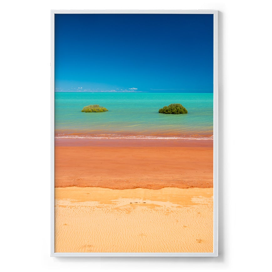 Roebuck Bay Colours - Framed Print