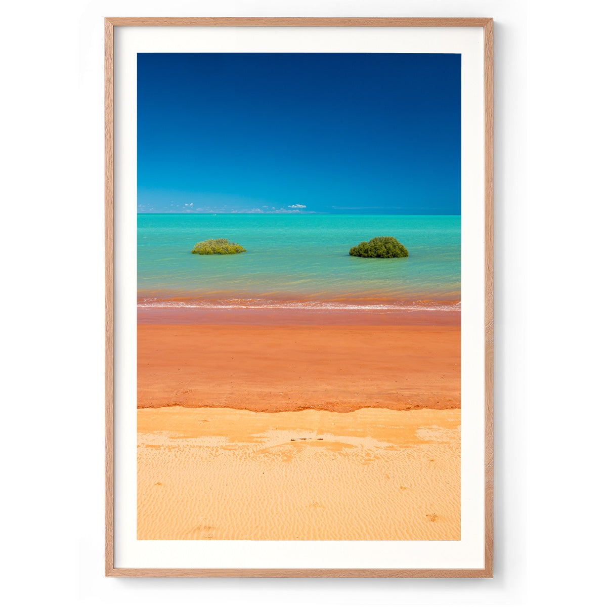 Roebuck Bay Colours - Framed Print