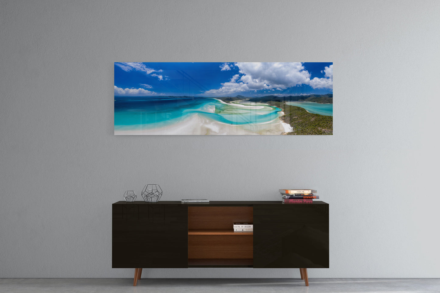 Hill Inlet, Whitsunday Island - Panoramic Acrylic Print