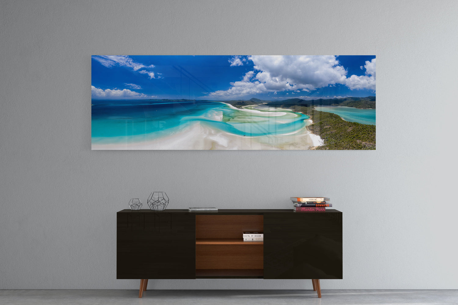 Hill Inlet, Whitsunday Island - Panoramic Acrylic Print