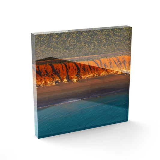 James Price Point Sunset #2 - Square Acrylic ICE Block