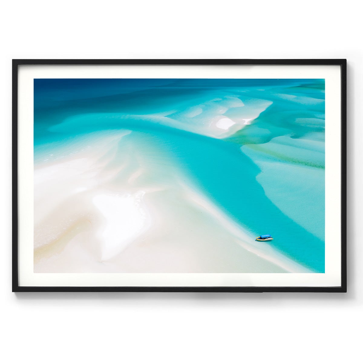 Hill Inlet Oceanrafting - Framed Print