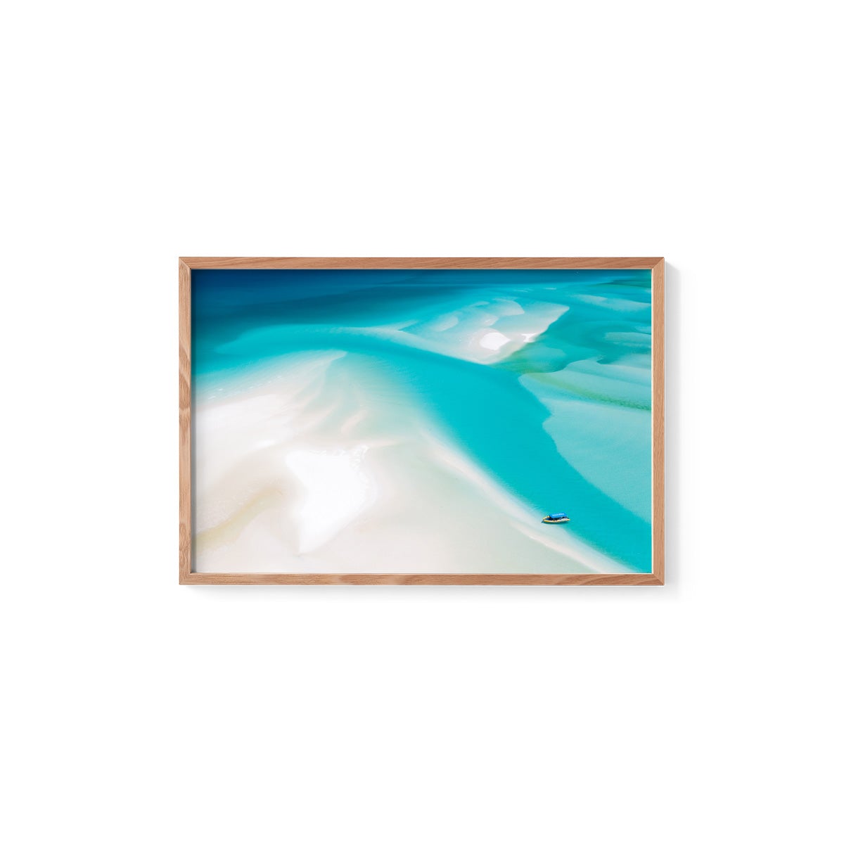 Hill Inlet Oceanrafting - Framed Print