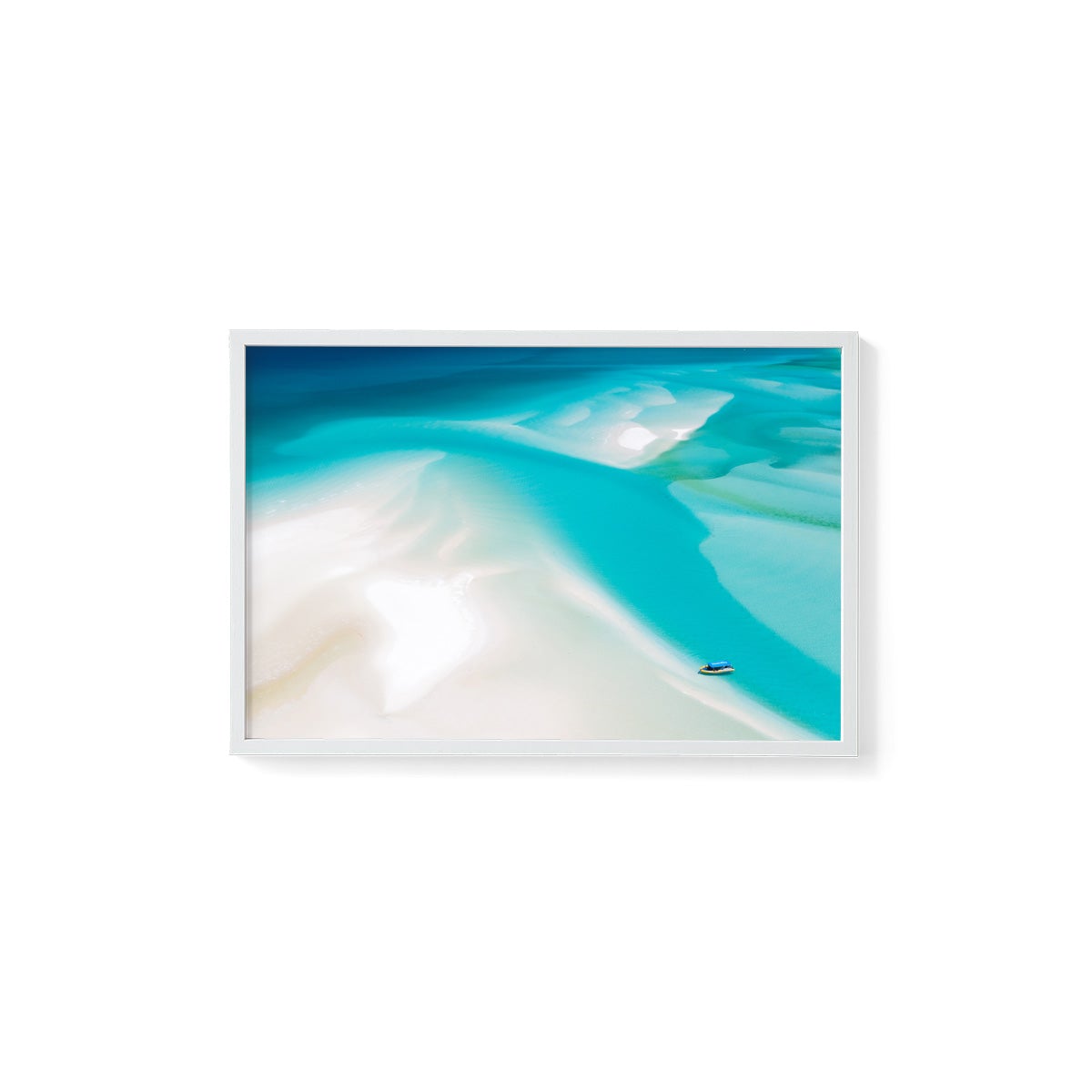 Hill Inlet Oceanrafting - Framed Print