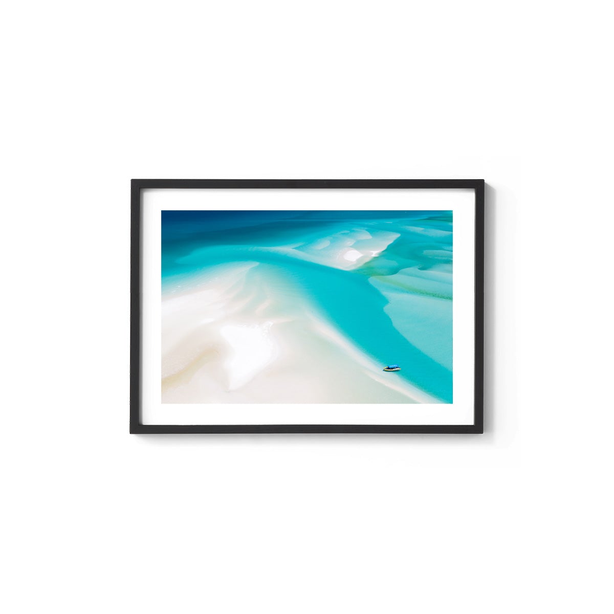 Hill Inlet Oceanrafting - Framed Print