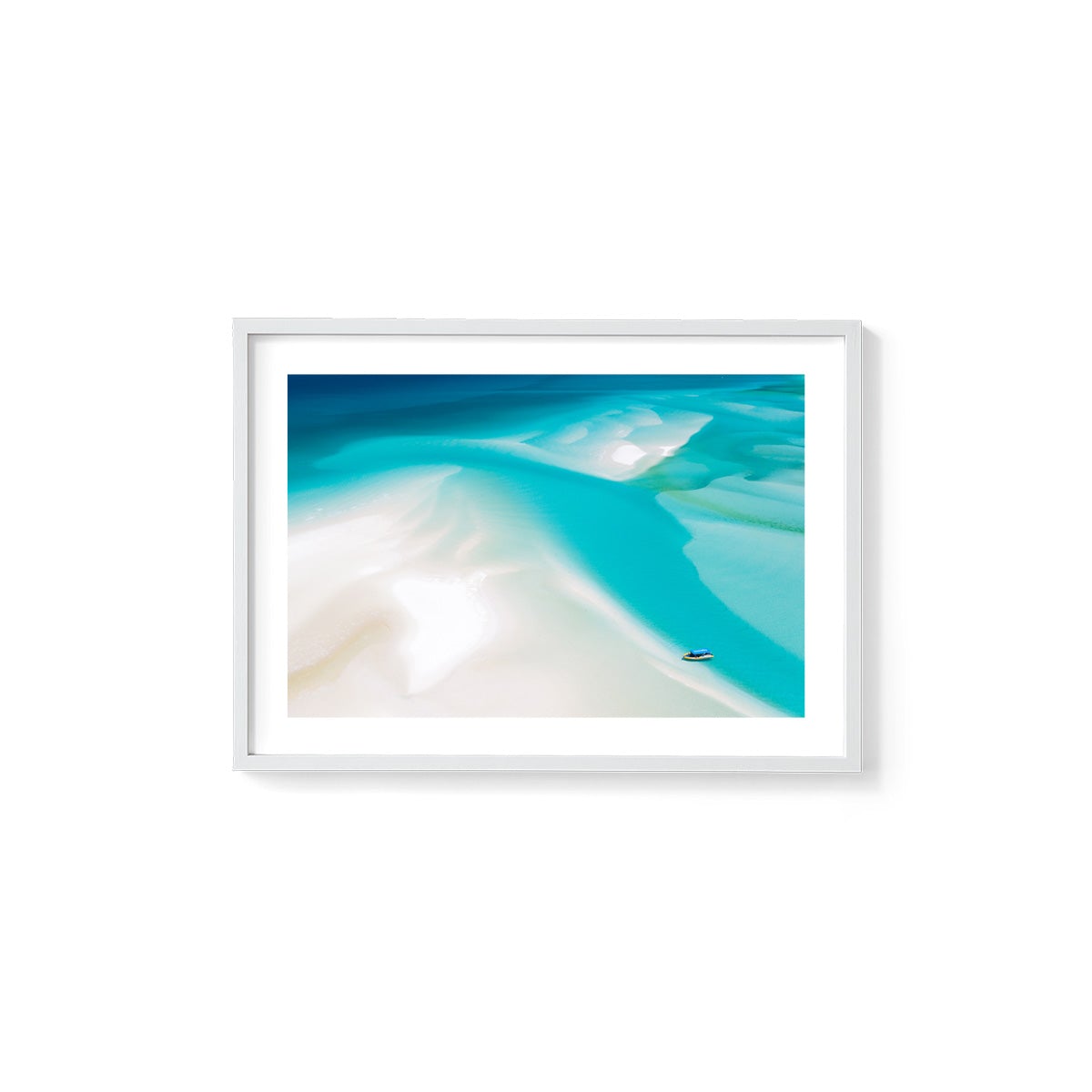 Hill Inlet Oceanrafting - Framed Print